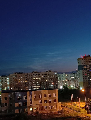 Ивановцы наблюдали серебристые облака